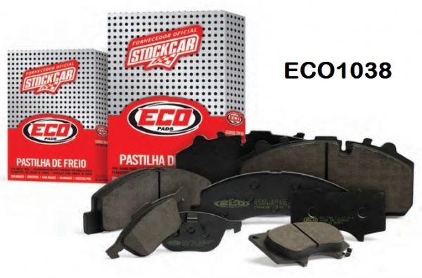 Pastilha de Freio Ecopads GM/VW Corsa / Ipanema / Kadett / Gol / Parati / Saveiro